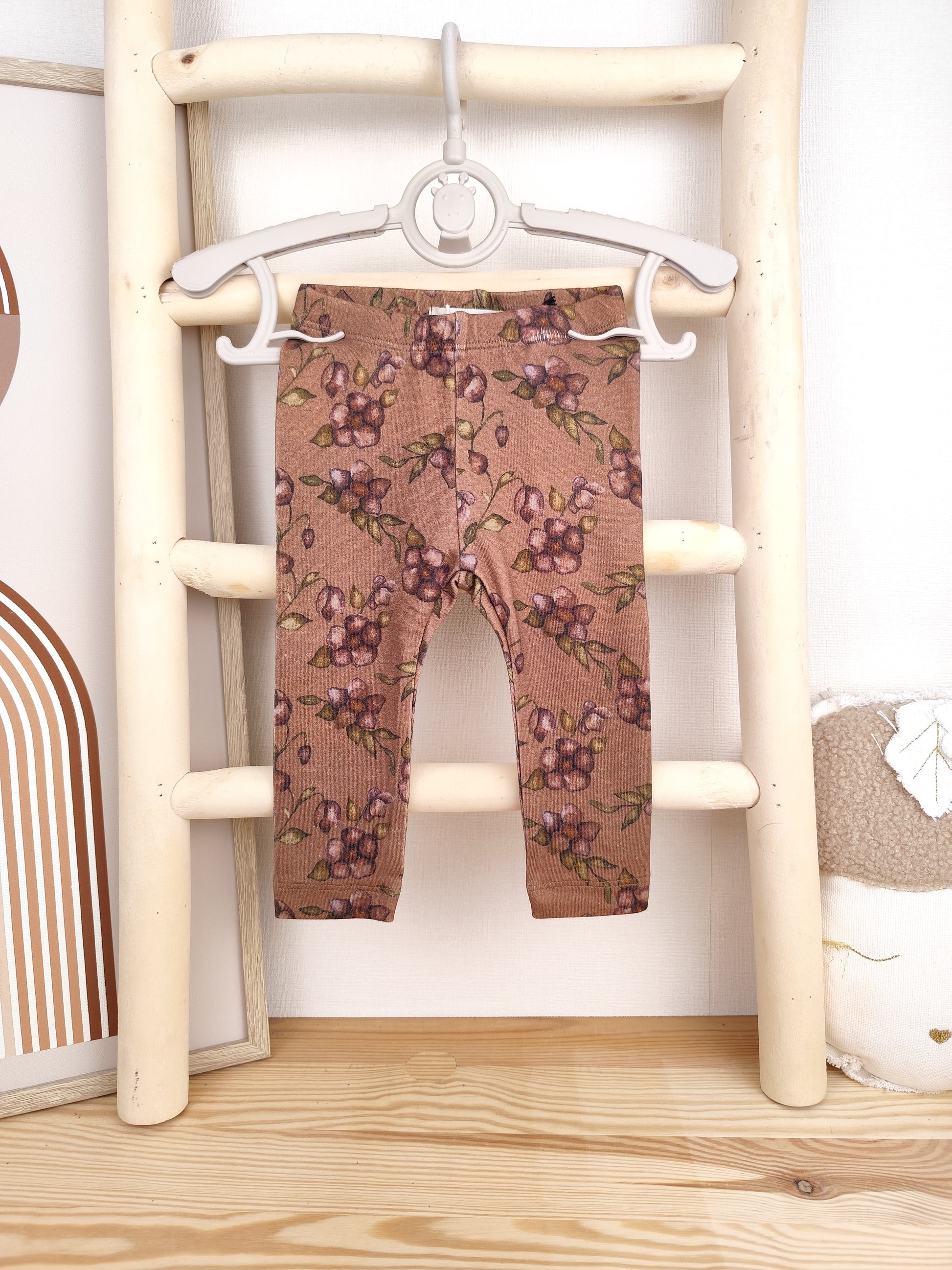 Lil'Atelier Hose - Blumen - Größe 62
