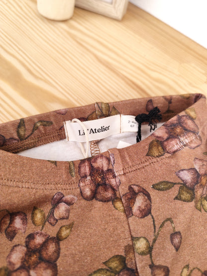 Lil'Atelier Hose - Blumen - Größe 62
