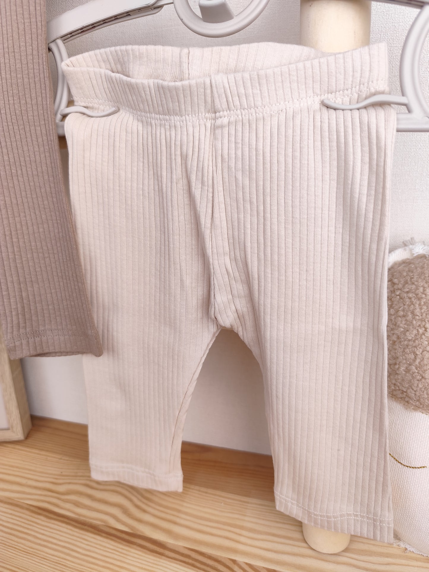 H&M 2 Leggings - gerippt - Größe 62