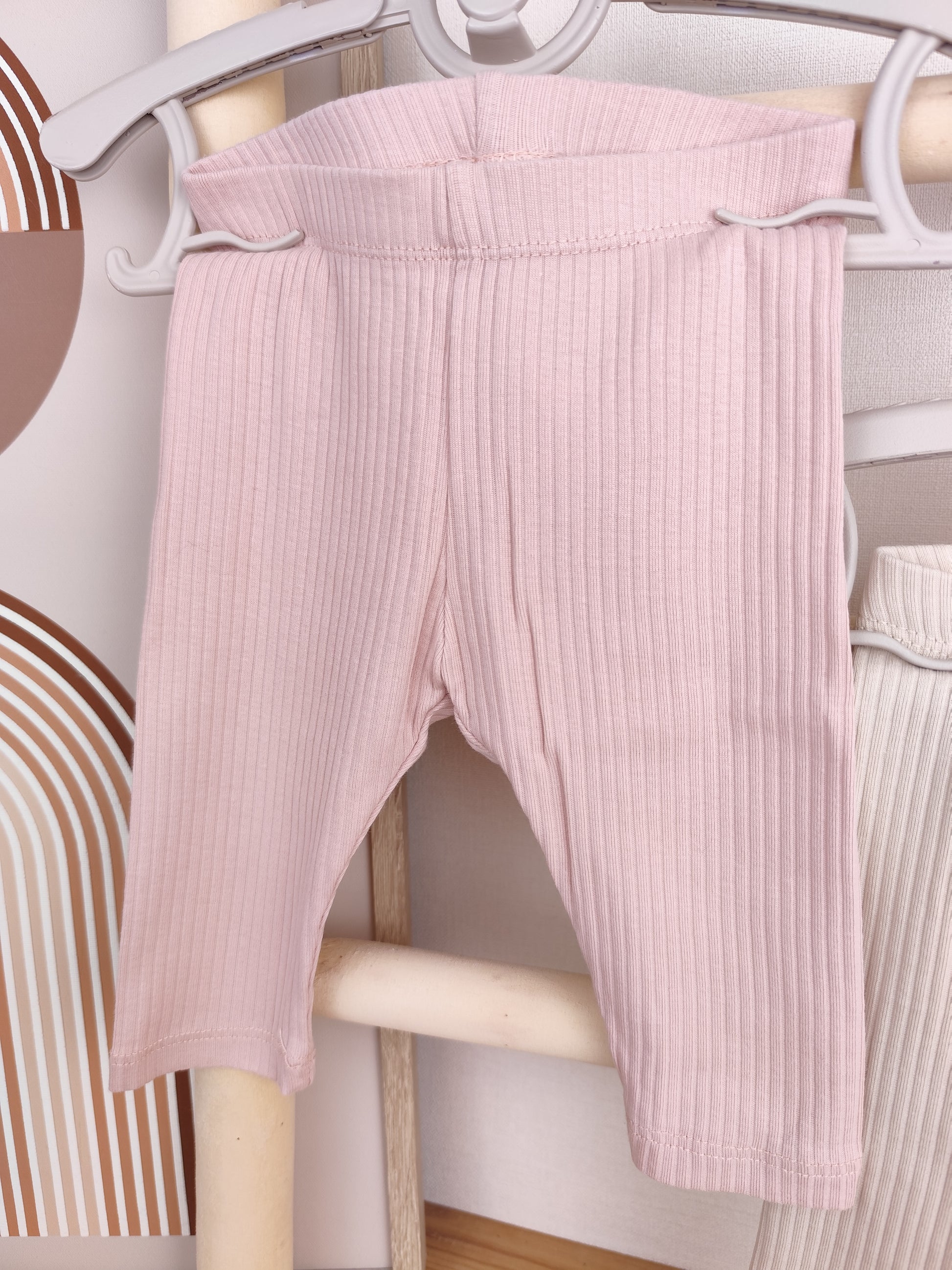 H&M Leggings - gerippt - Größe 62