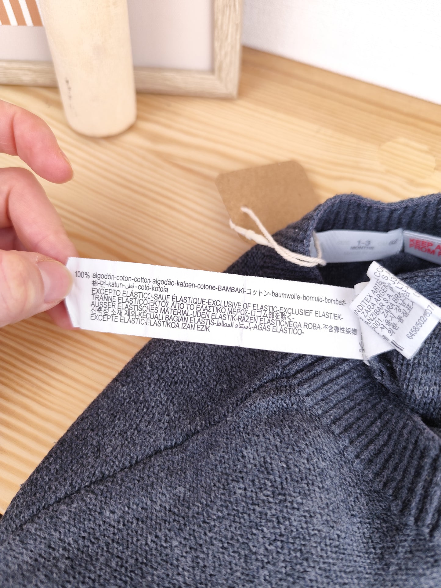 Zara Hose - Strick - Größe 62