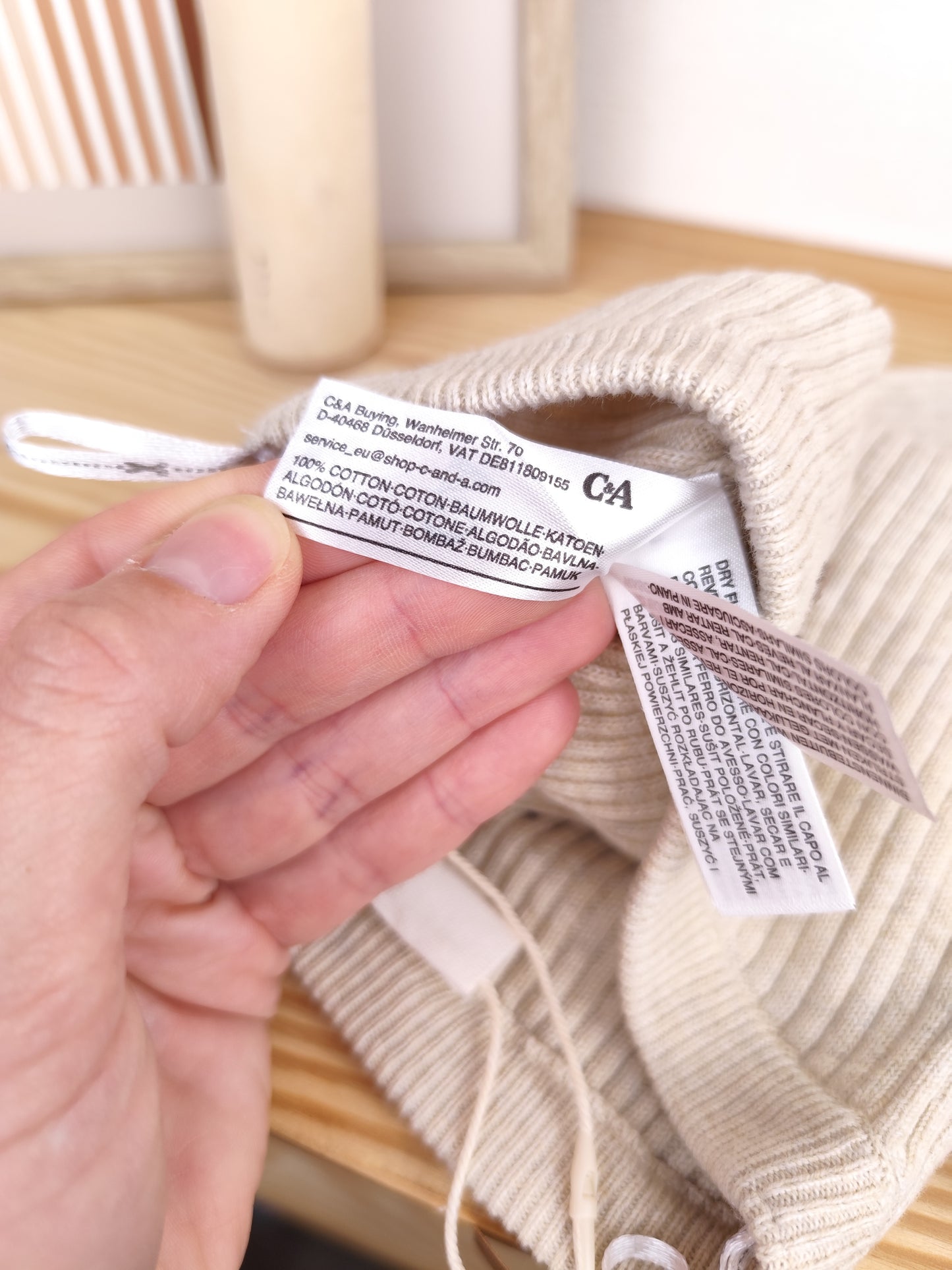 C&A Hose - Strick - Größe 62