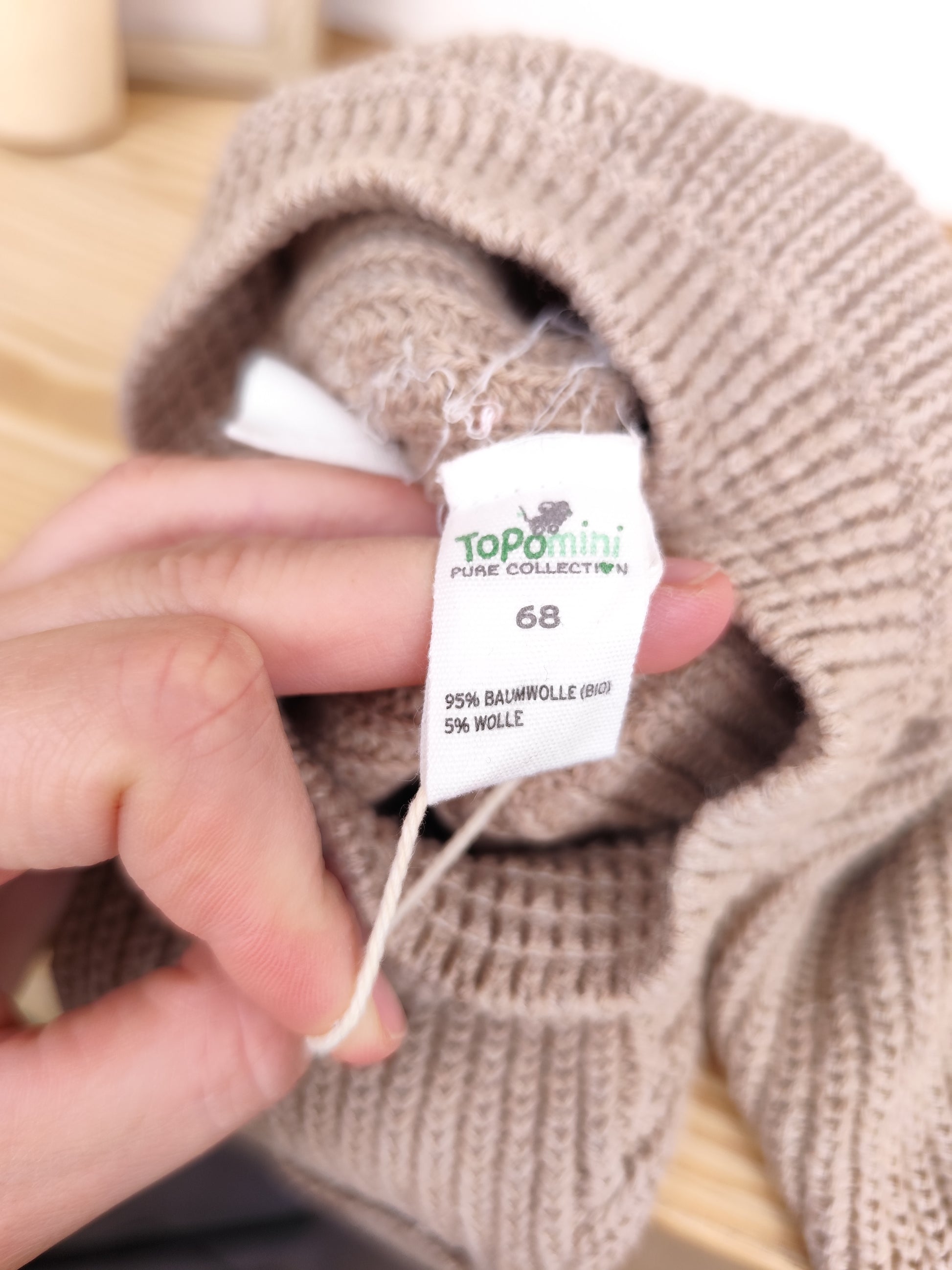 Topomini Hose - Strick - Größe 68