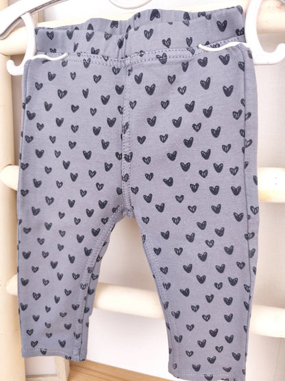 H&M Hose - Herzen - Größe 68