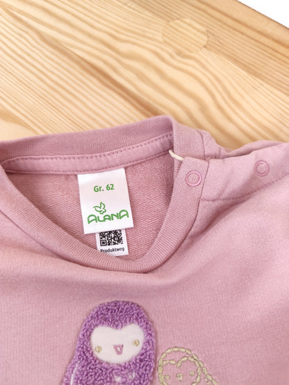 Alana Pullover - Eule - Größe 62