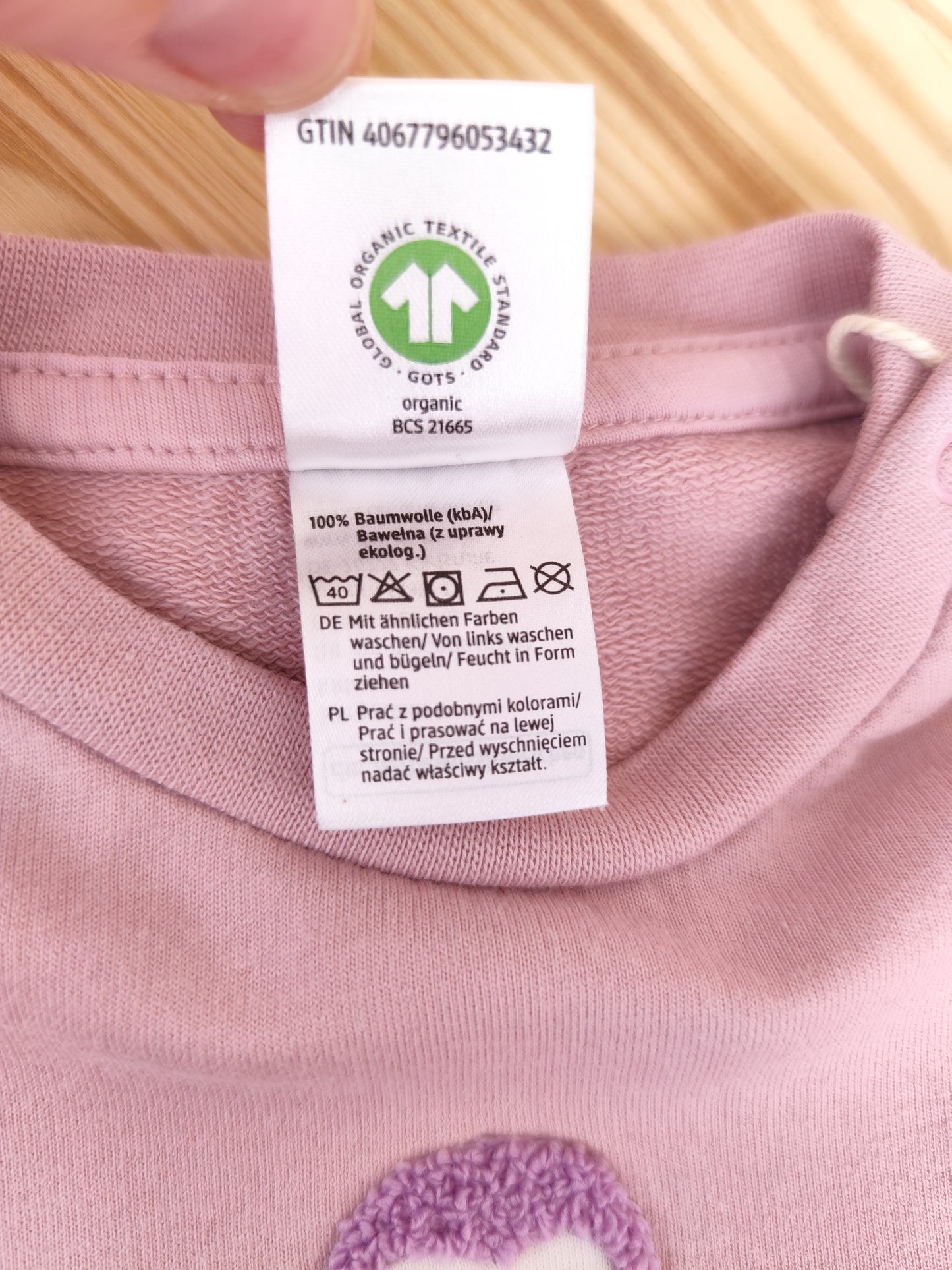 Alana Pullover - Eule - Größe 62