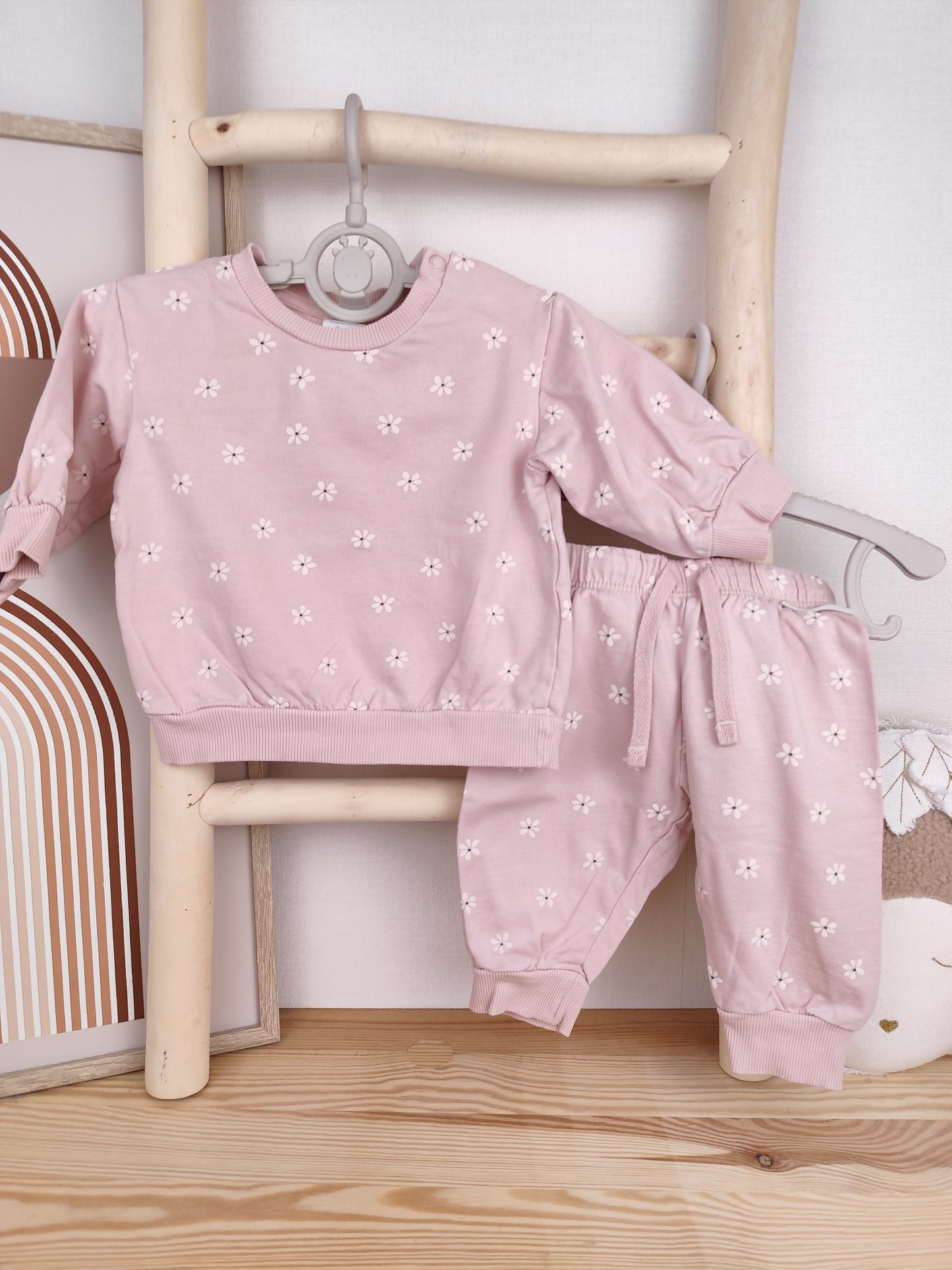 H&M Set - Blumen - Größe 62