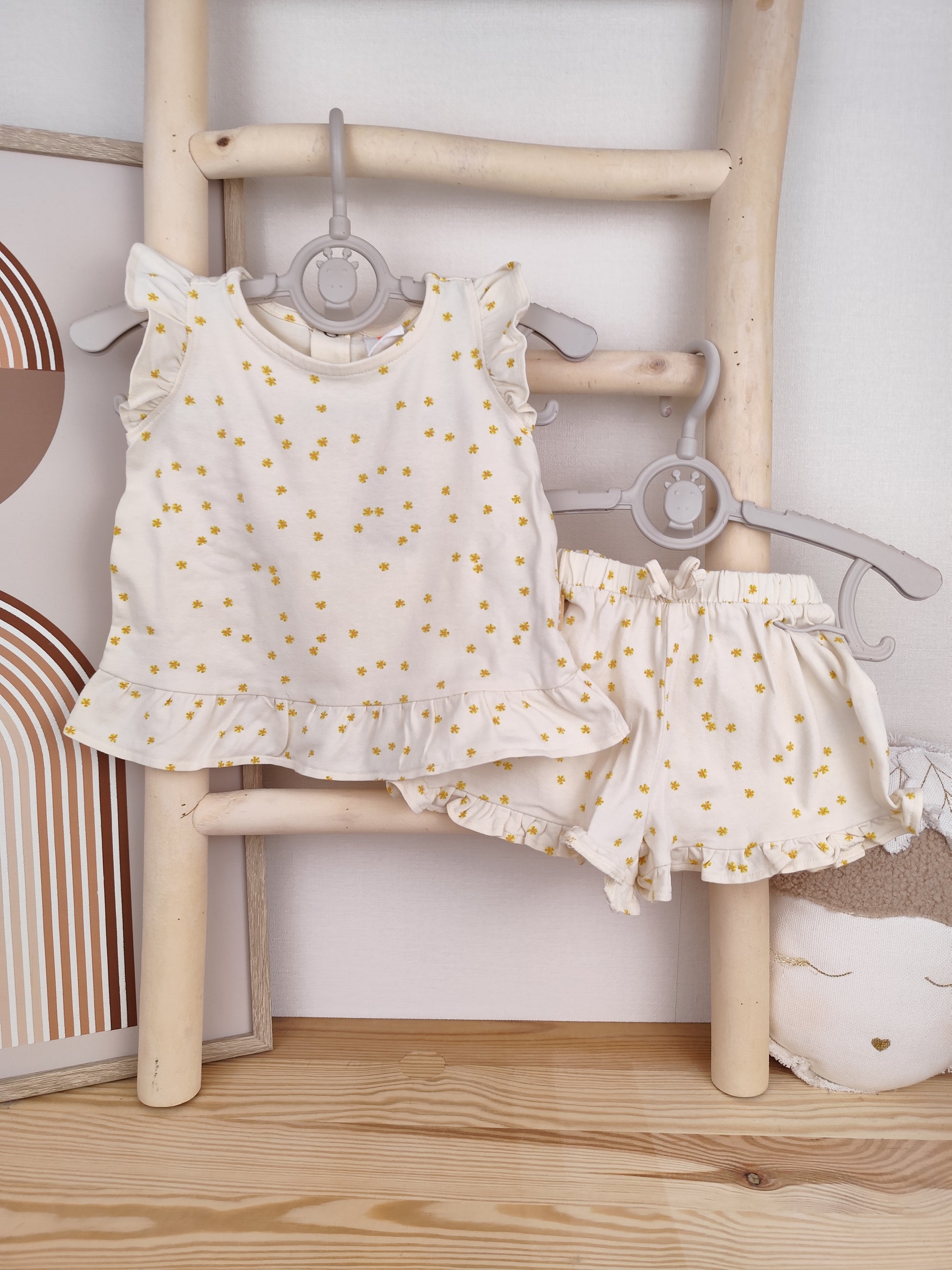 Hema Set - Blumen - Größe 62