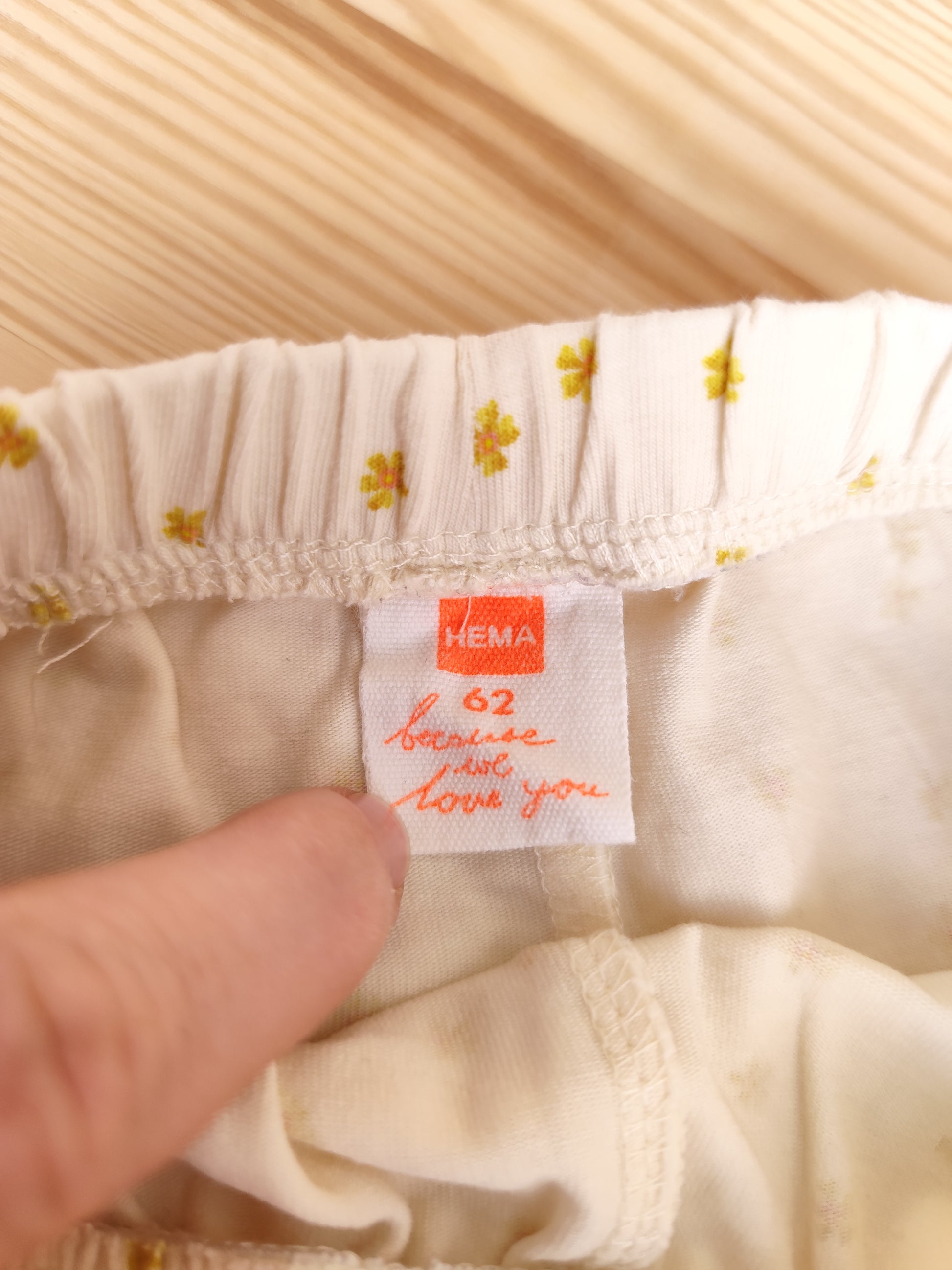 Hema Set - Blumen - Größe 62