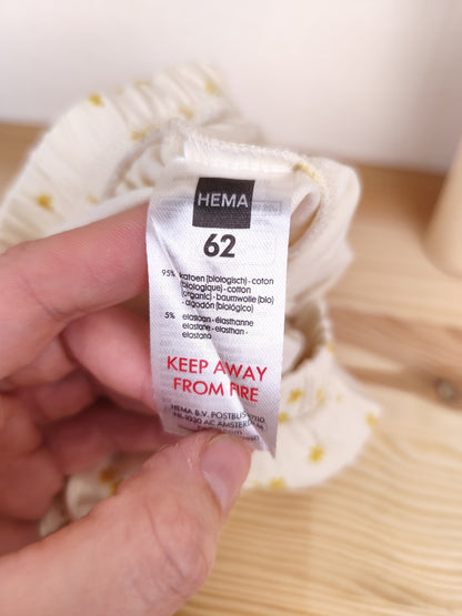 Hema Set - Blumen - Größe 62