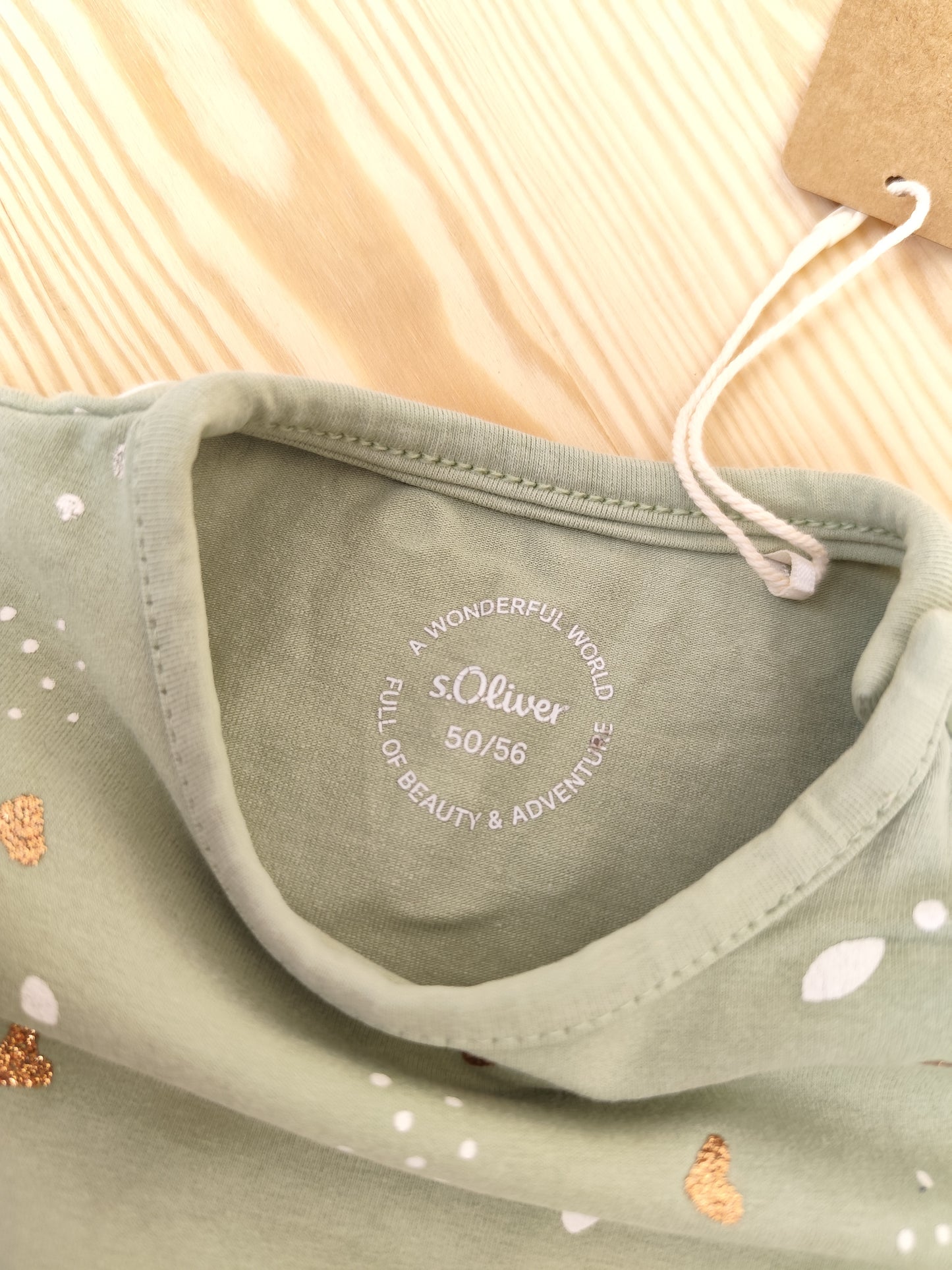 S.Oliver Langarmshirt - Herzen - Größe 50/56