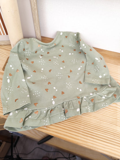 S.Oliver Langarmshirt - Herzen - Größe 50/56