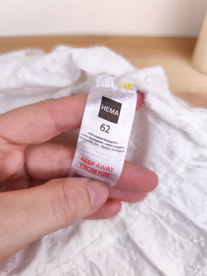 Hema Kleid - Blumen - Größe 62