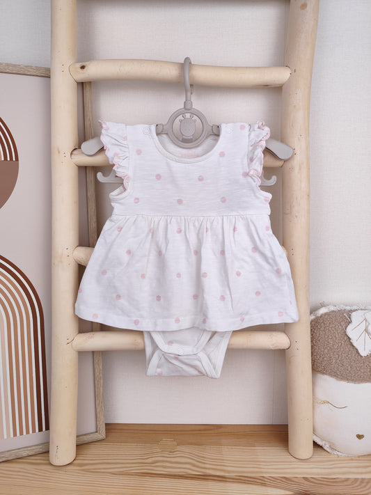 Topomini Bodykleid - gepunktet - Größe 62/68