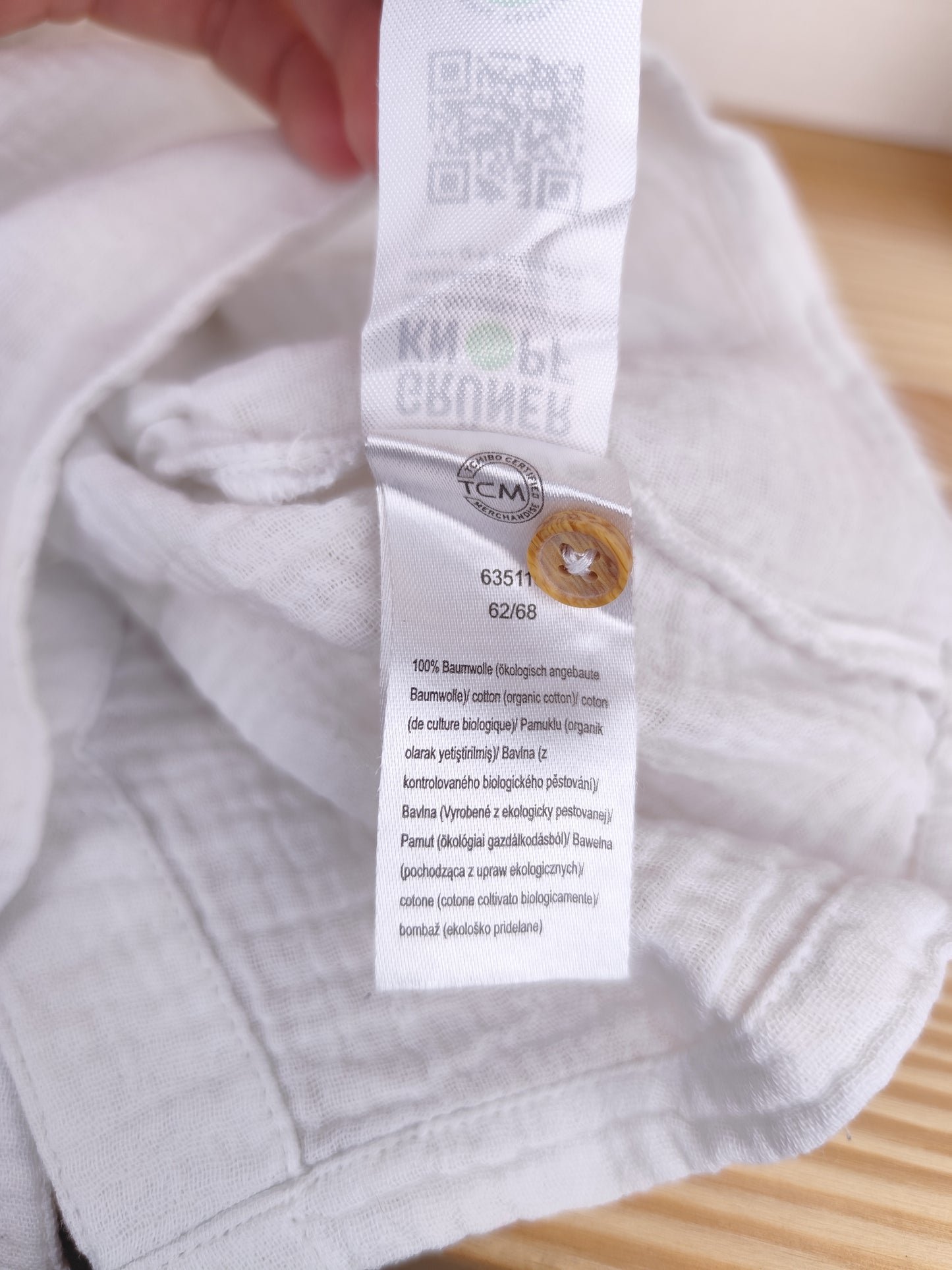 Tchibo Shirt - Musselin - Größe 62/68