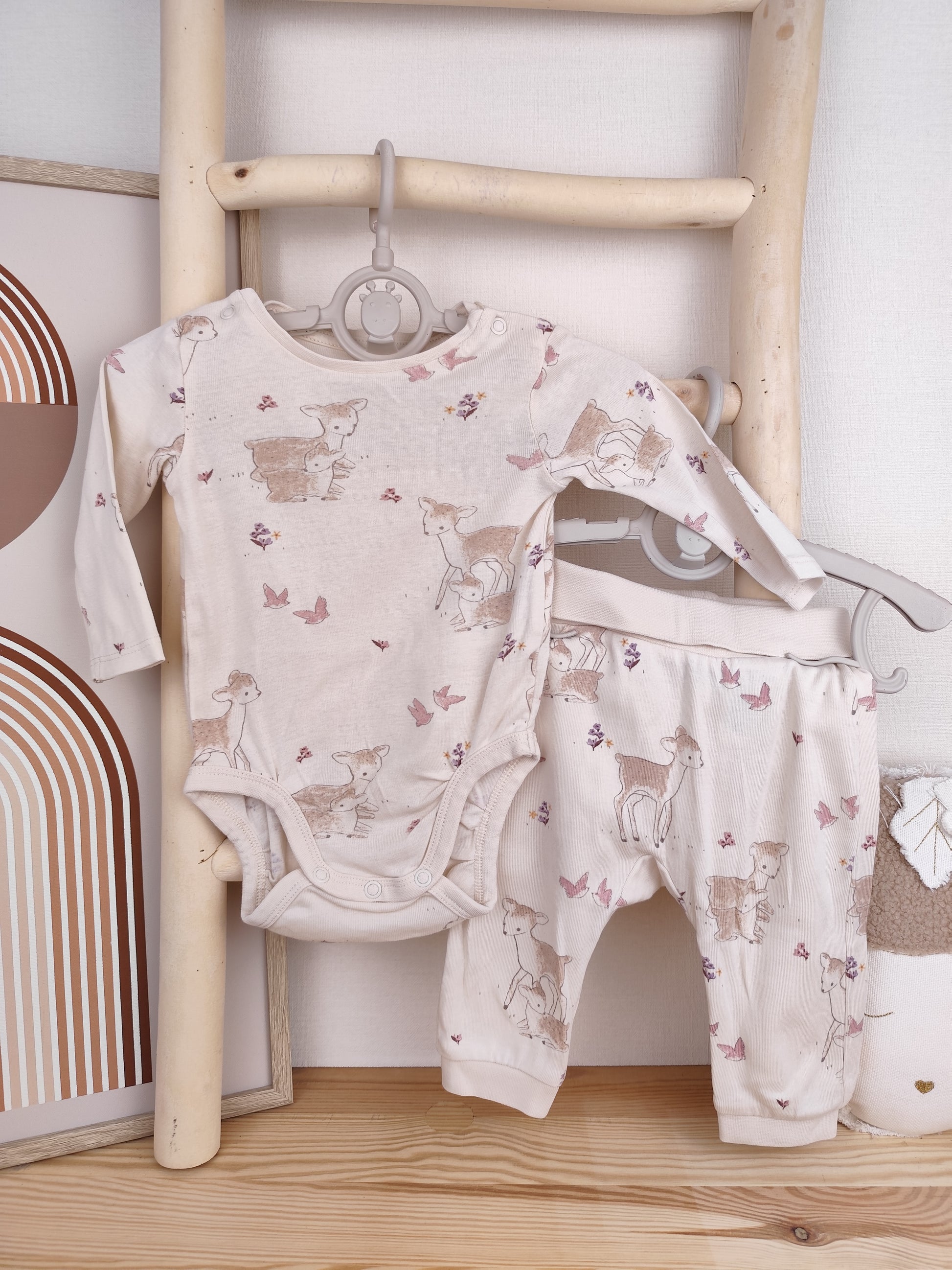 H&M Set - Reh - Größe 62