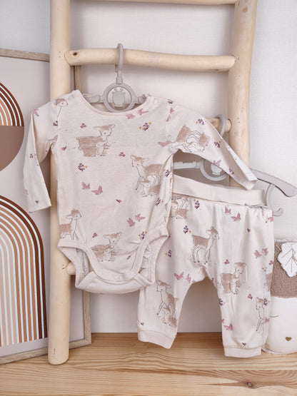 H&M Set - Reh - Größe 62