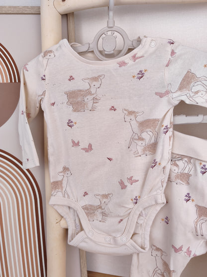 H&M Set - Reh - Größe 62