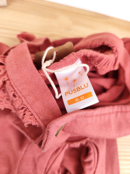 Pusblu Latzhose - Herz - Größe 62