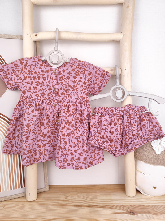 Hema Set - Blumen - Größe 62