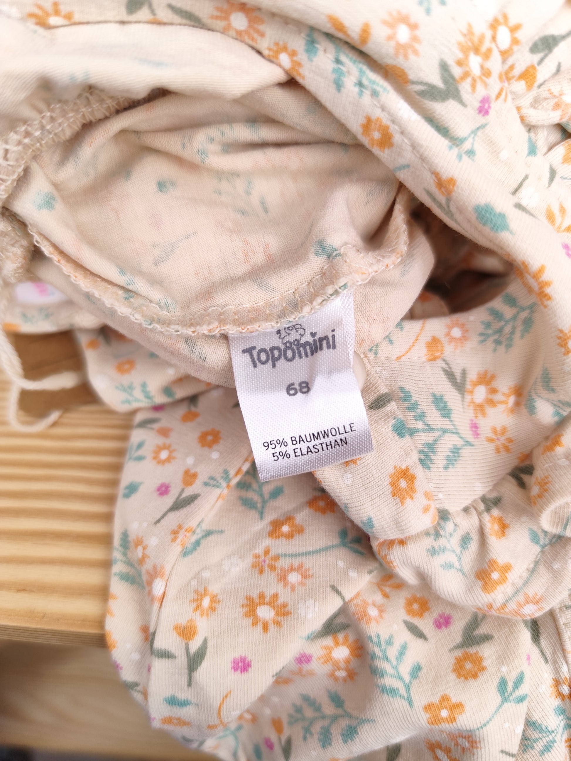 Topomini Jumpsuit - Blume - Größe 68