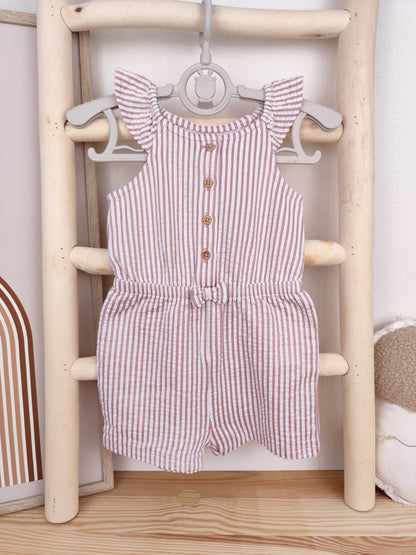C&A Jumpsuit - gestreift - Größe 68
