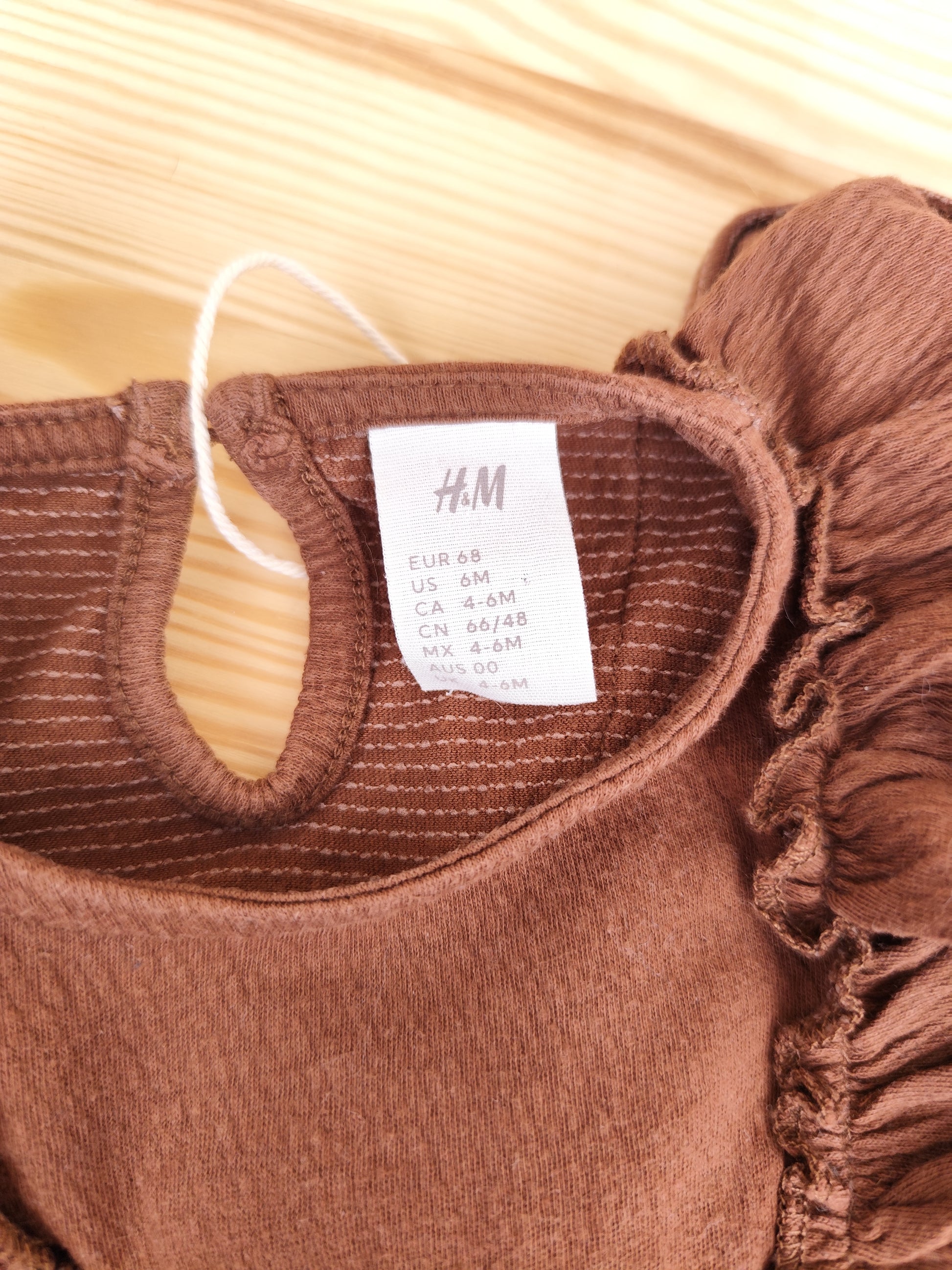 H&M Kleid - Rüschen - Größe 68