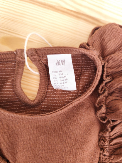 H&M Kleid - Rüschen - Größe 68
