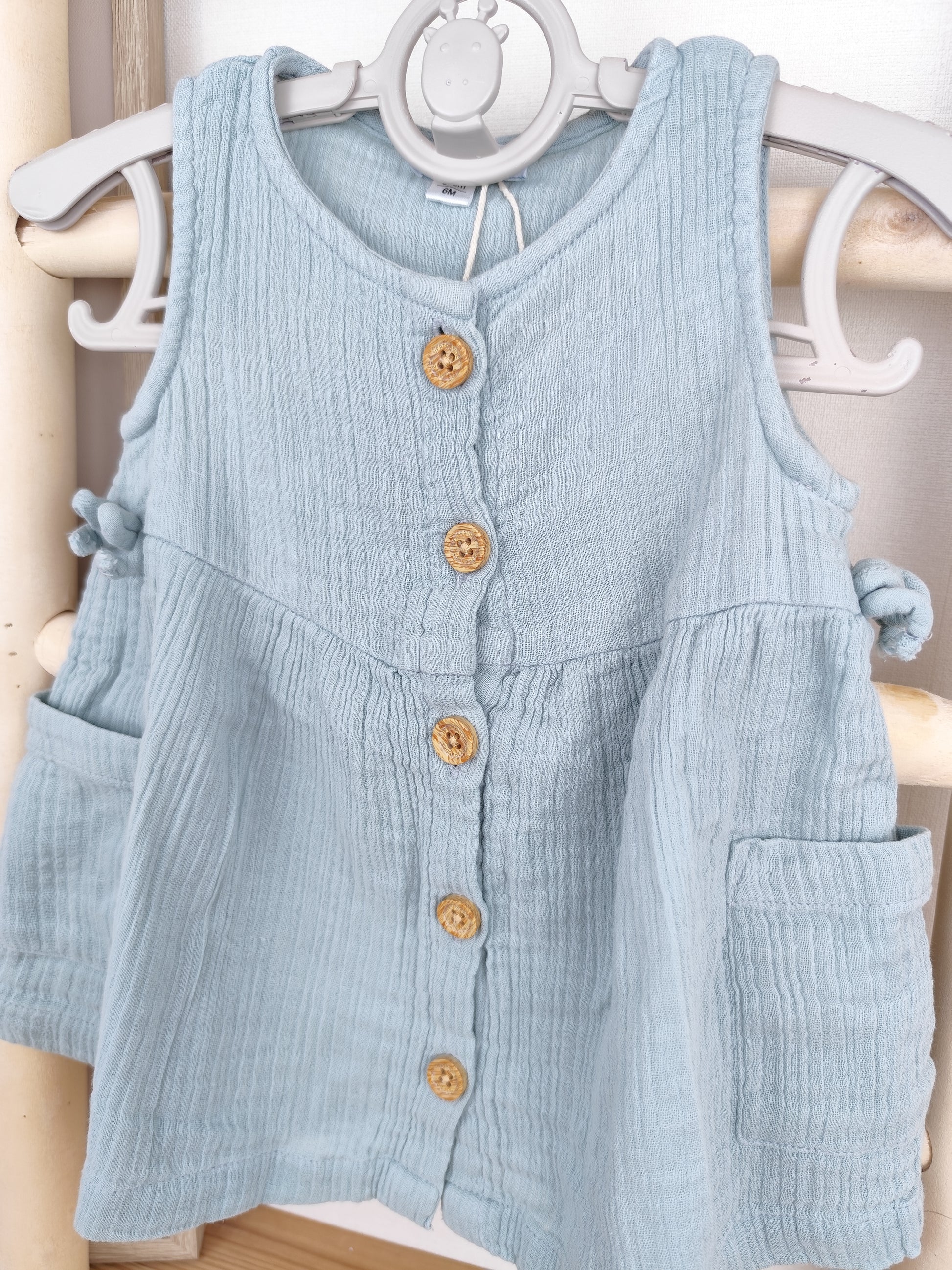 Vertbaudet Kleid - Musselin - Größe 68