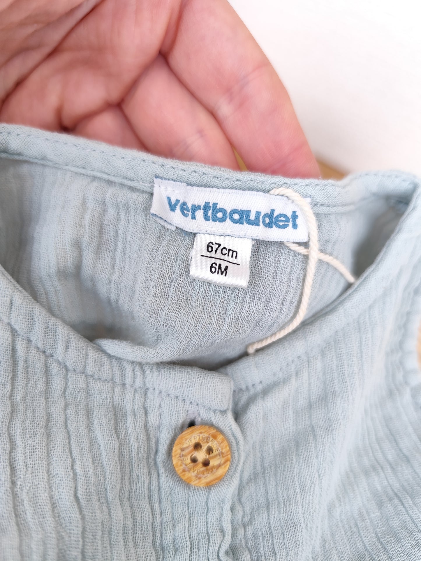 Vertbaudet Kleid - Musselin - Größe 68
