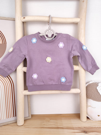 Name It Pullover - Blumen - Größe 68