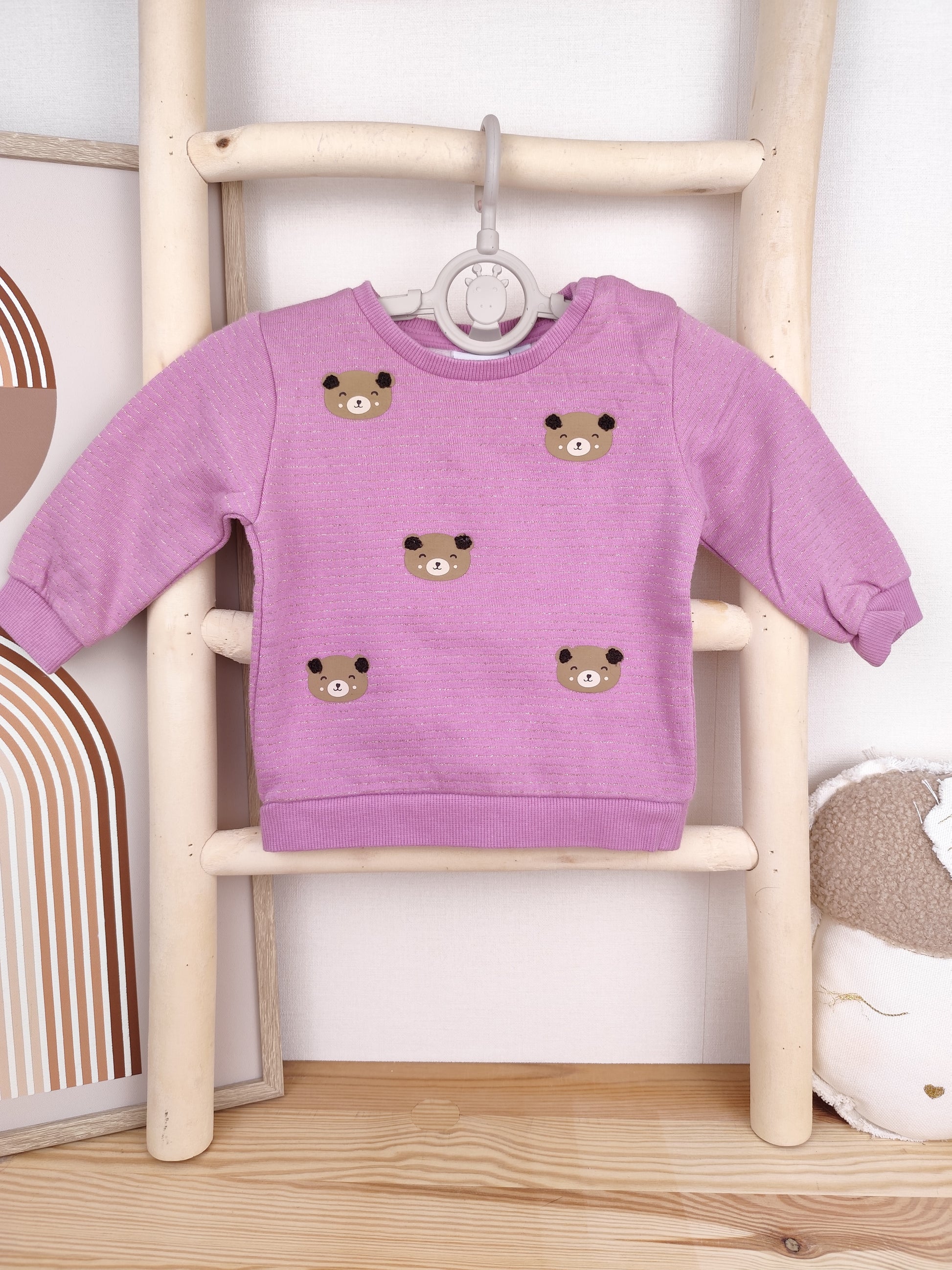 Name It Pullover - Bär - Größe 68