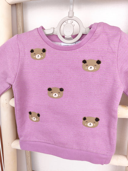 Name It Pullover - Bär - Größe 68