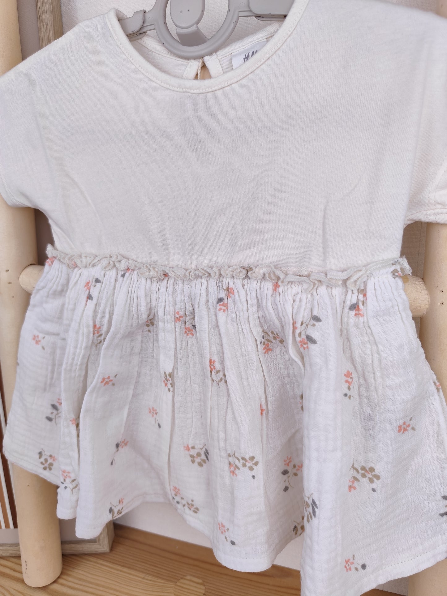H&M Kleid - Musselin - Größe 68
