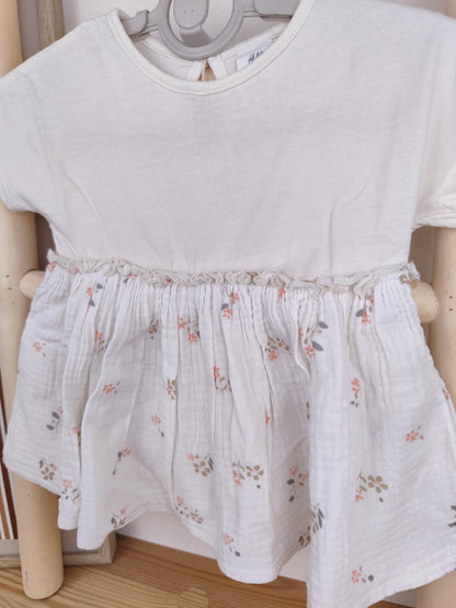 H&M Kleid - Musselin - Größe 68