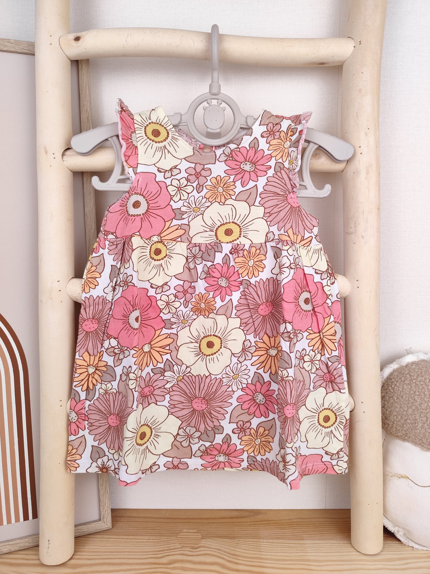 H&M Kleid - Blumen - Größe 68
