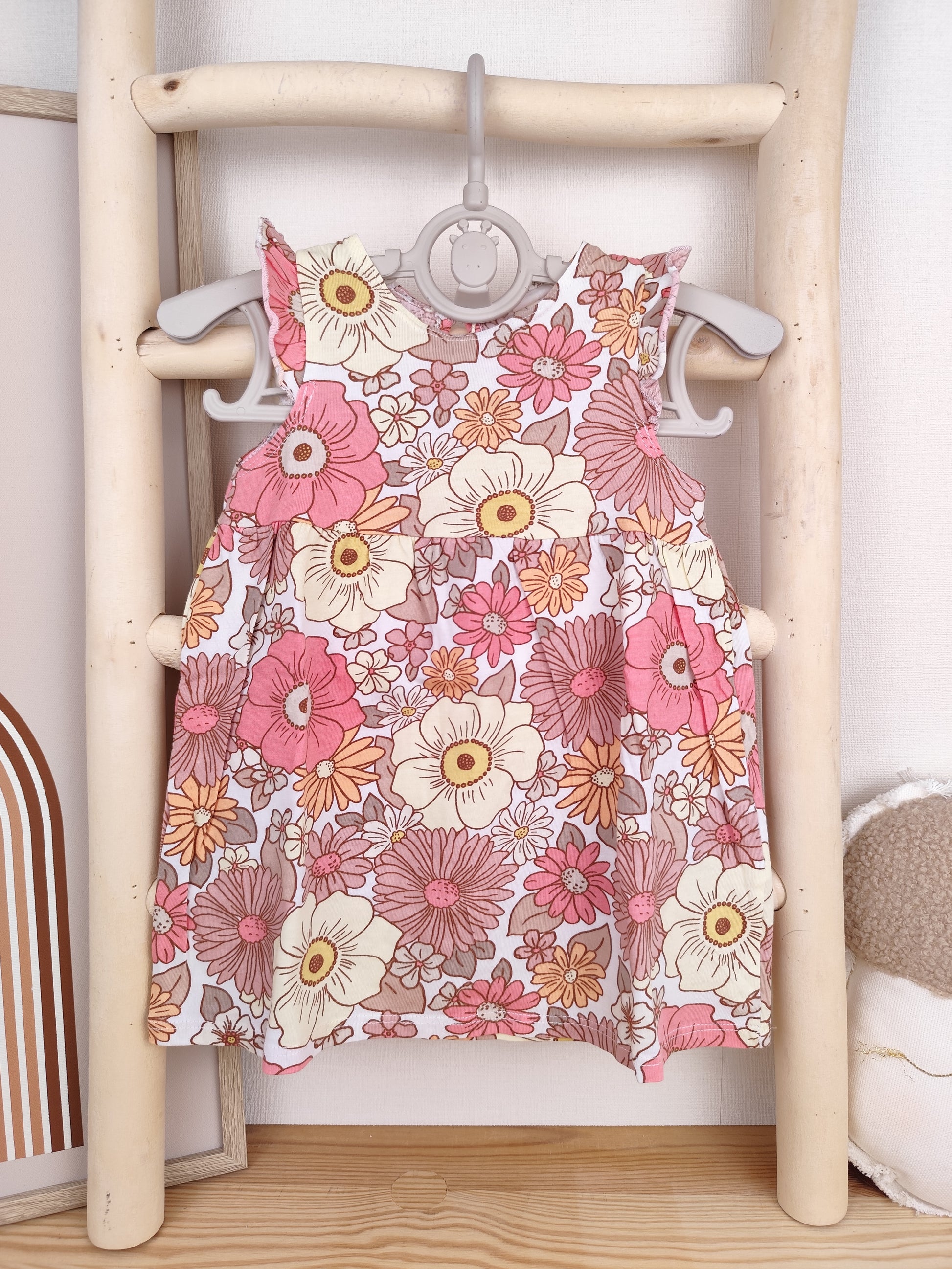 H&M Kleid - Blumen - Größe 68