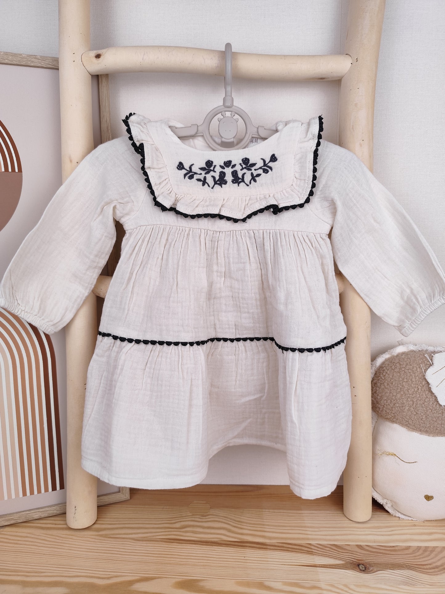H&M Kleid - Musselin - Größe 68