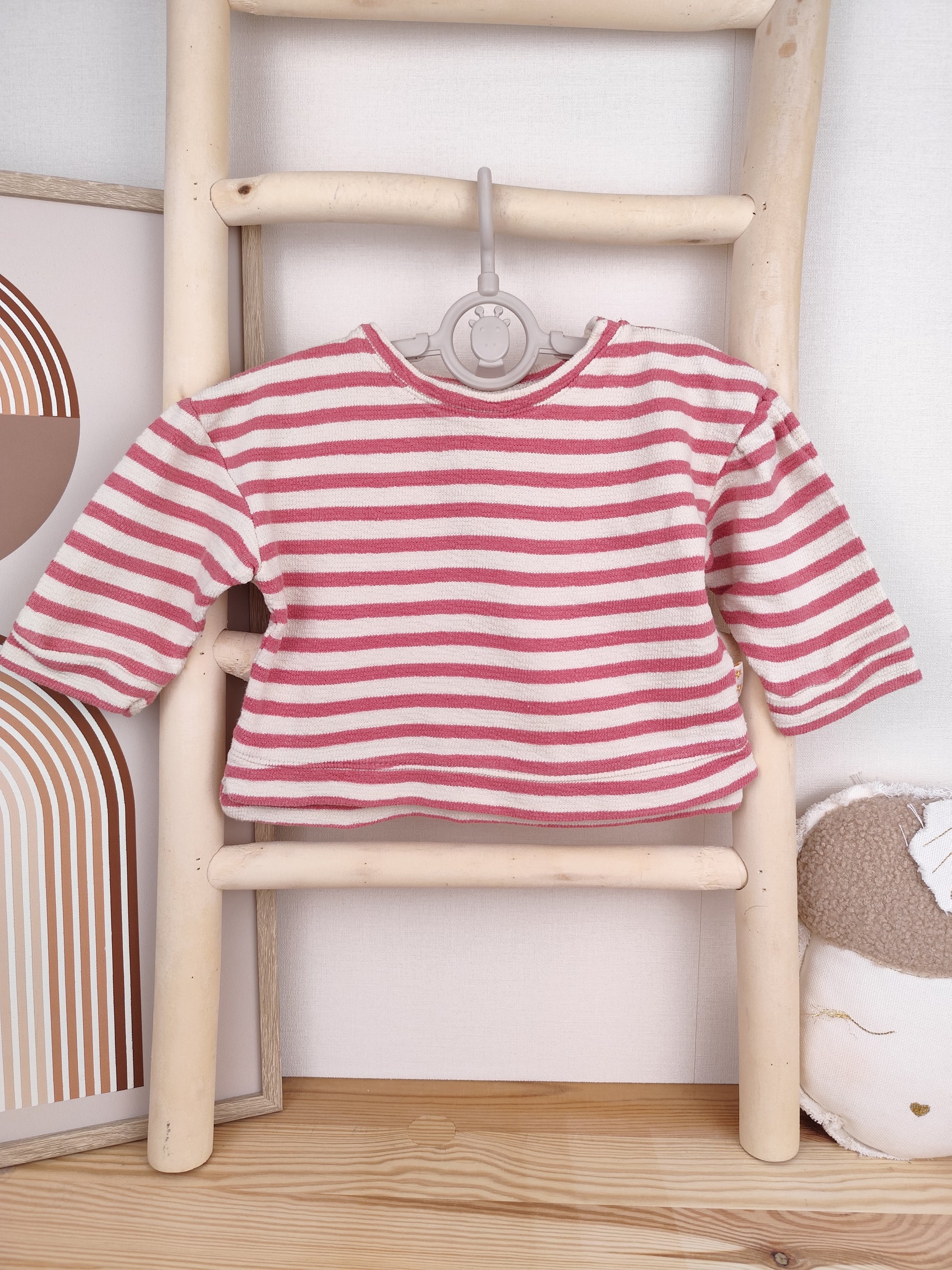 Hema Pullover - gestreift - Größe 68