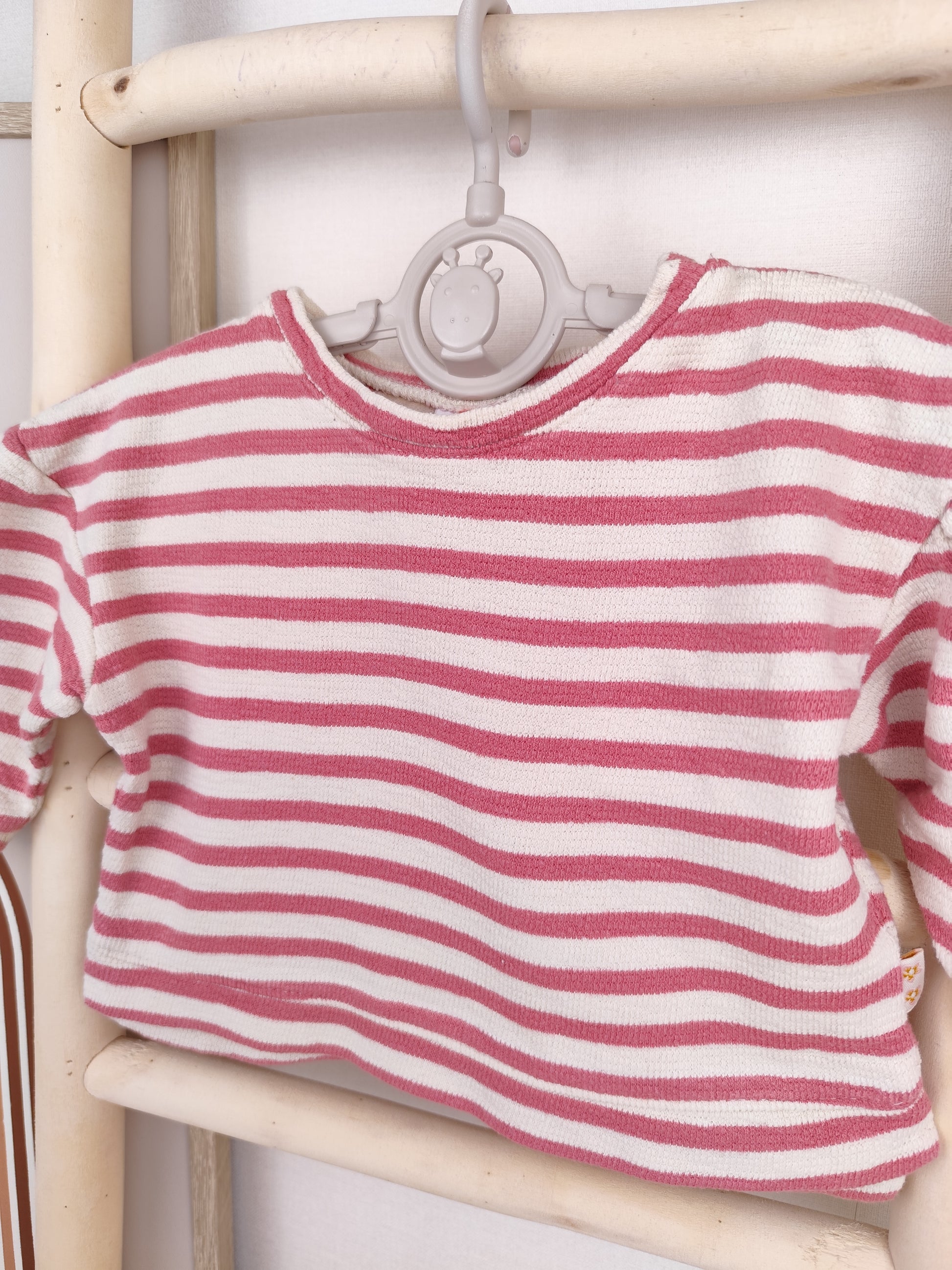 Hema Pullover - gestreift - Größe 68