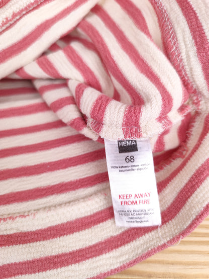 Hema Pullover - gestreift - Größe 68