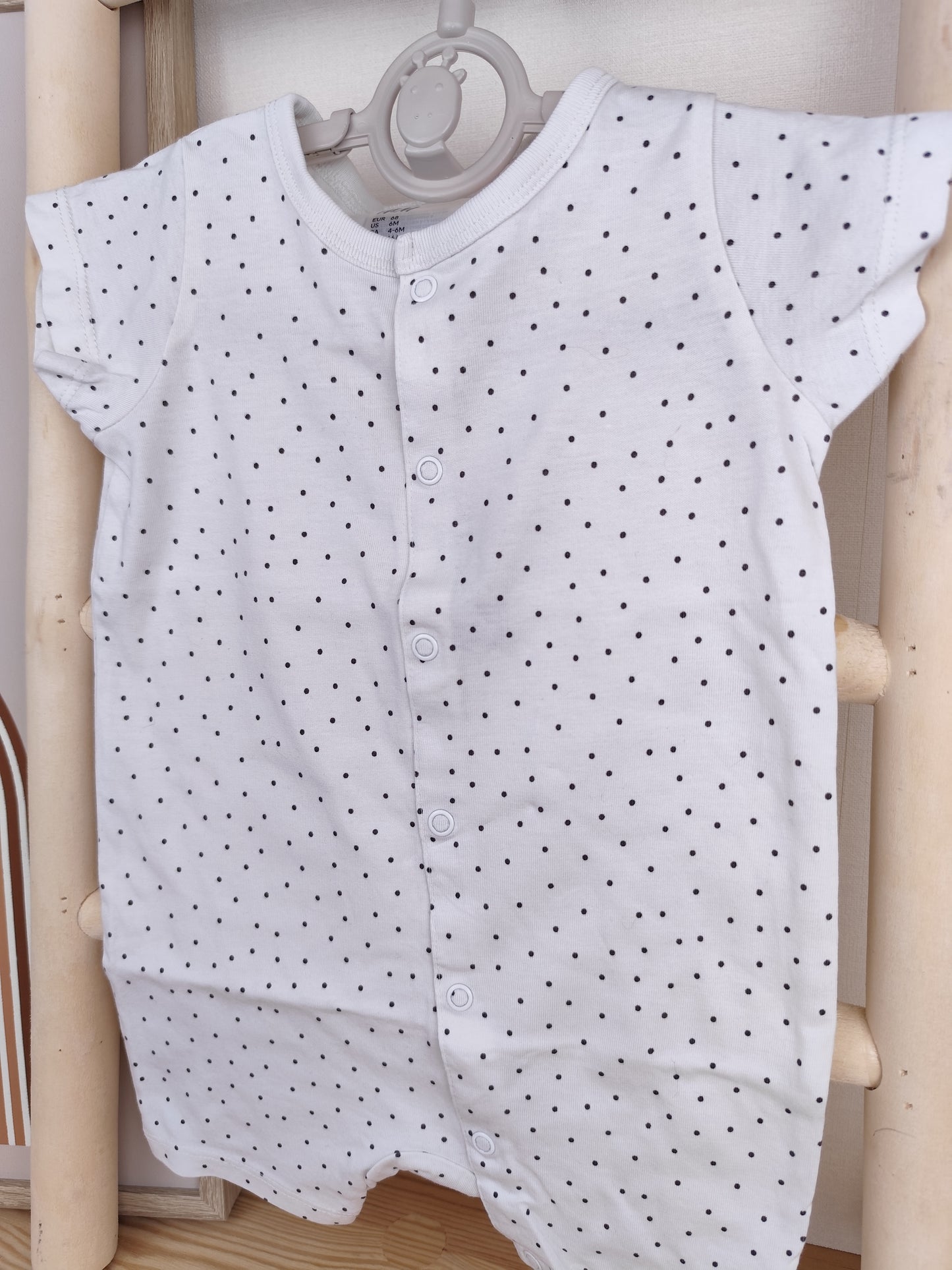 H&M Schlafanzug - Punkte - Größe 68