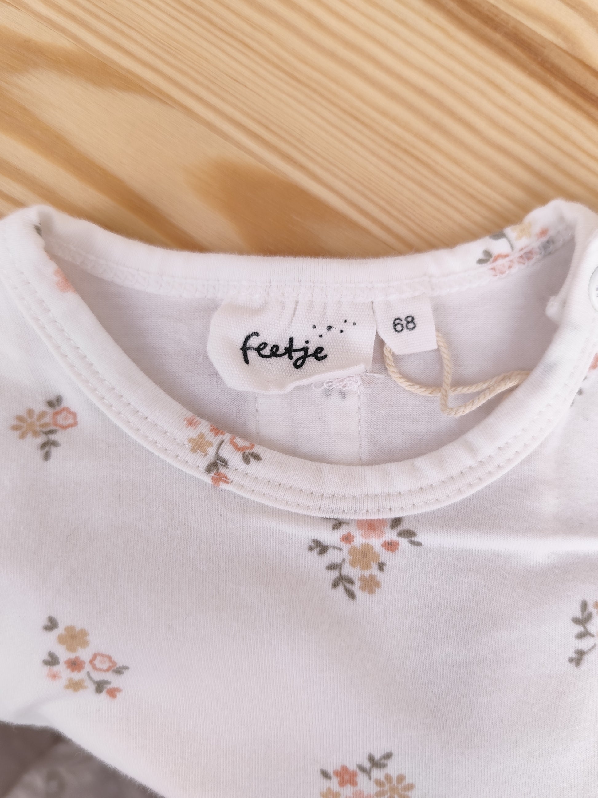 Feetje Langarmshirt - Blumen - Größe 68
