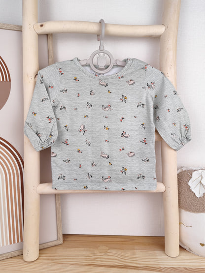 Name It Langarmshirt - Wal - Größe 68