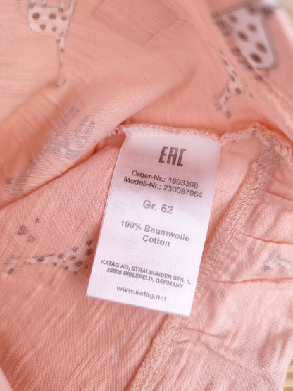 Staccato Langarmshirt - Giraffe - Größe 68