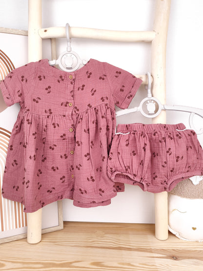 Hema Set - Kirschen - Größe 68 (B-Ware)