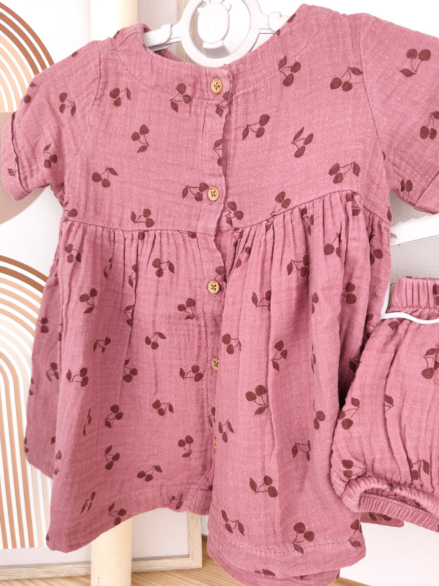 Hema Set - Kirschen - Größe 68 (B-Ware)