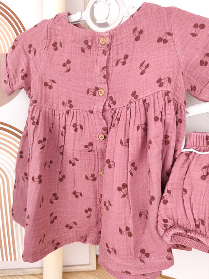 Hema Set - Kirschen - Größe 68 (B-Ware)