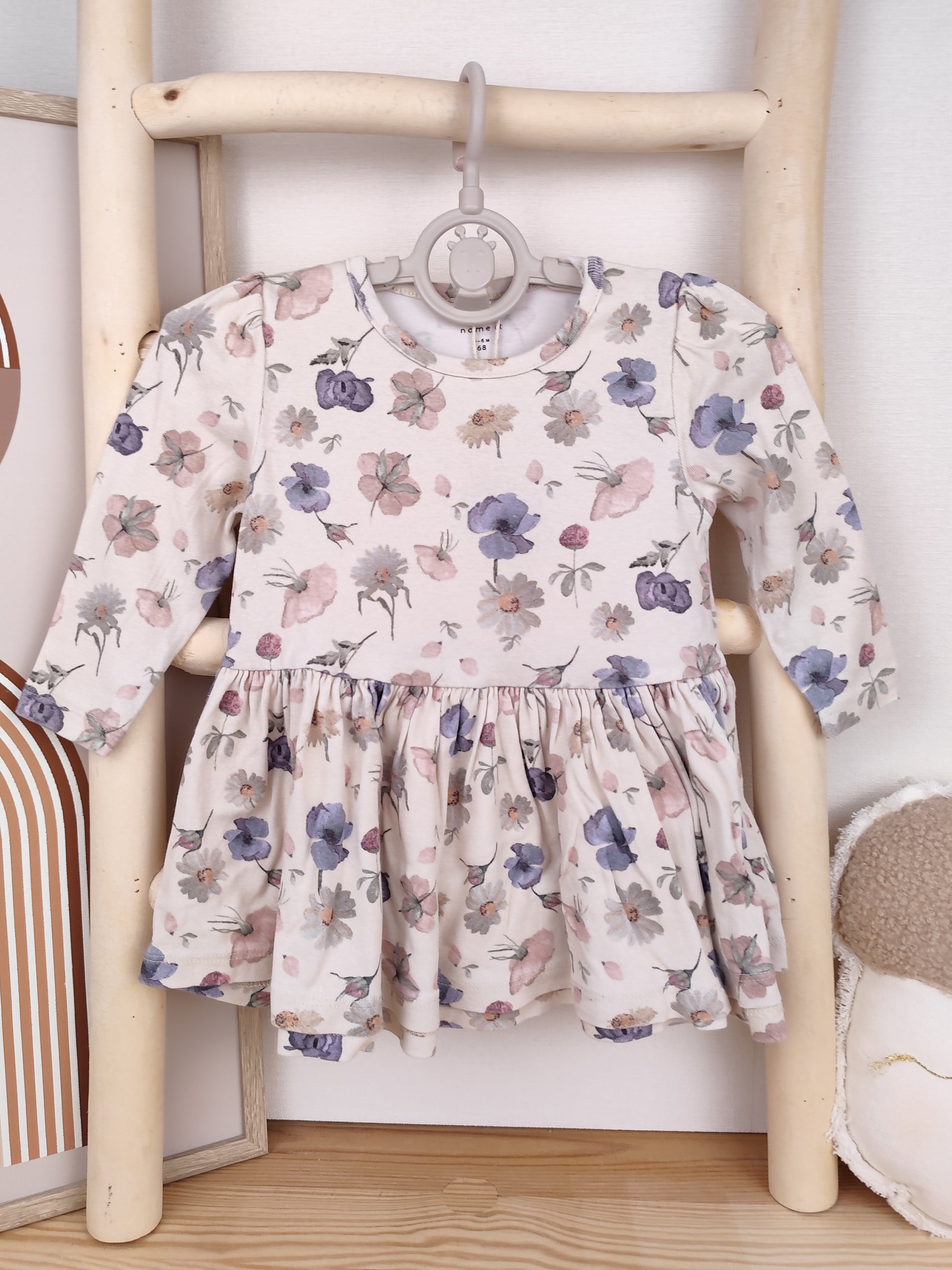 Name It Kleid - Blumen - Größe 68