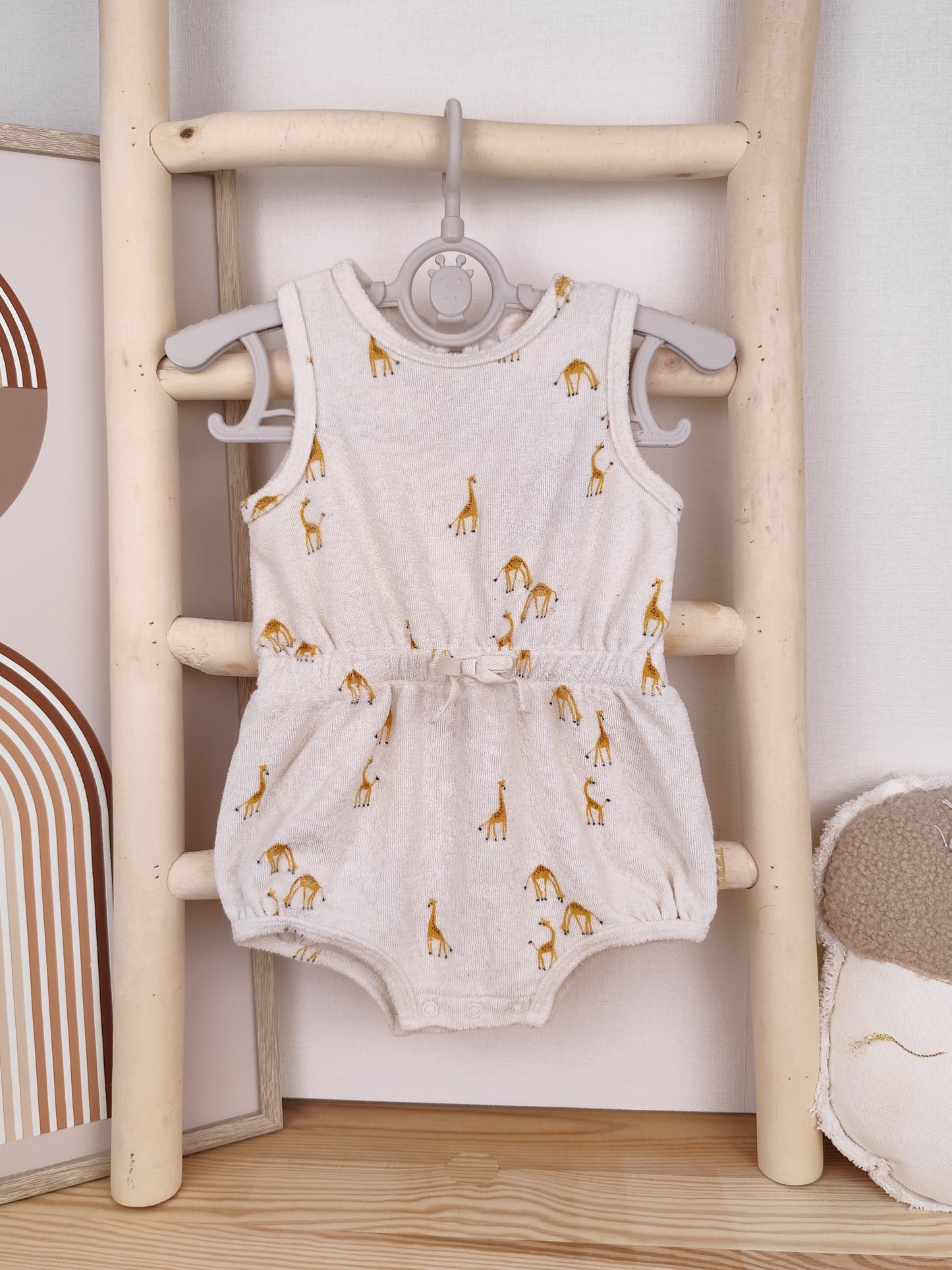 Hema Romper - Giraffe - Größe 68